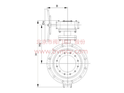 D943H/Y,D343 type three eccentric butterfly valve