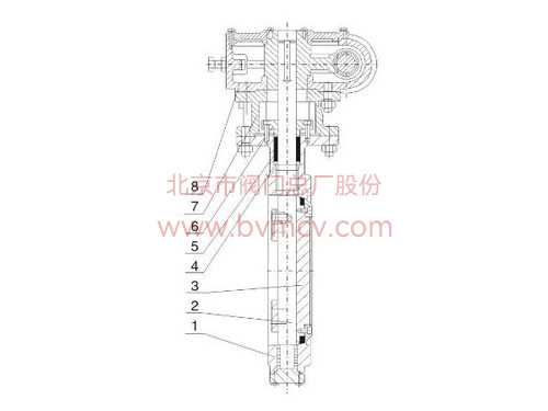 D373Y/H, D73 type clamp butterfly valve