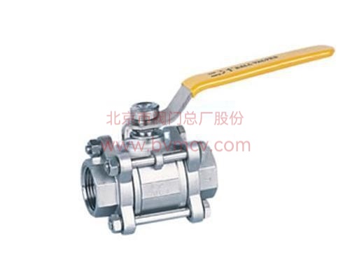 Q11F type three-piece internal thread ball valve